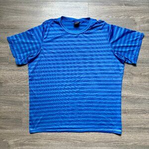 *Vintage Patagonia Men's Capilene Cool Stretch Crew Shirt - Blue